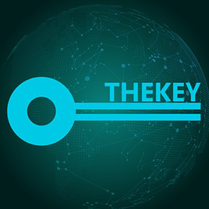 THEKEY Token Coin Logo